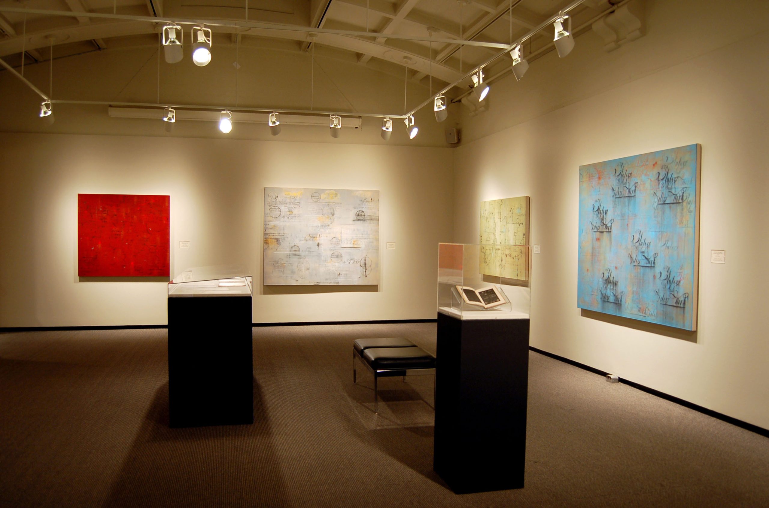 artist in studio photo