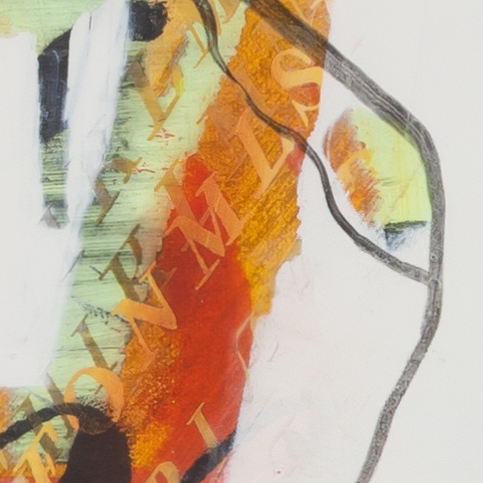 Detail of Old Glories painting