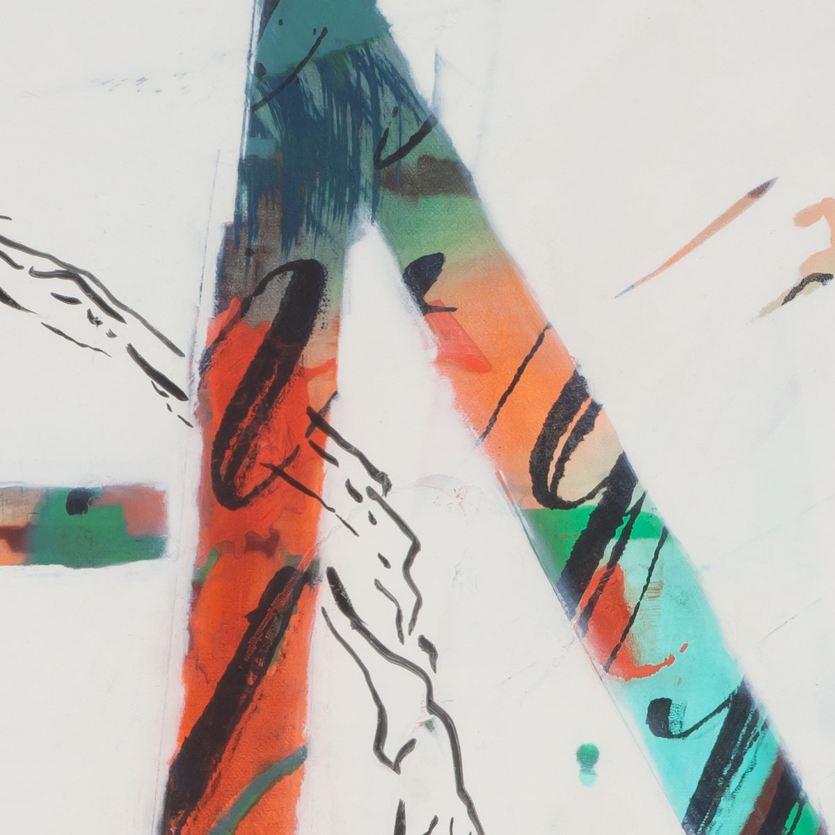 Detail, Specimens with Long-Billed Curlew painting